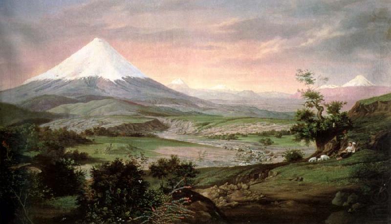 Aragon jose Rafael the coto paxi,ecuador china oil painting image